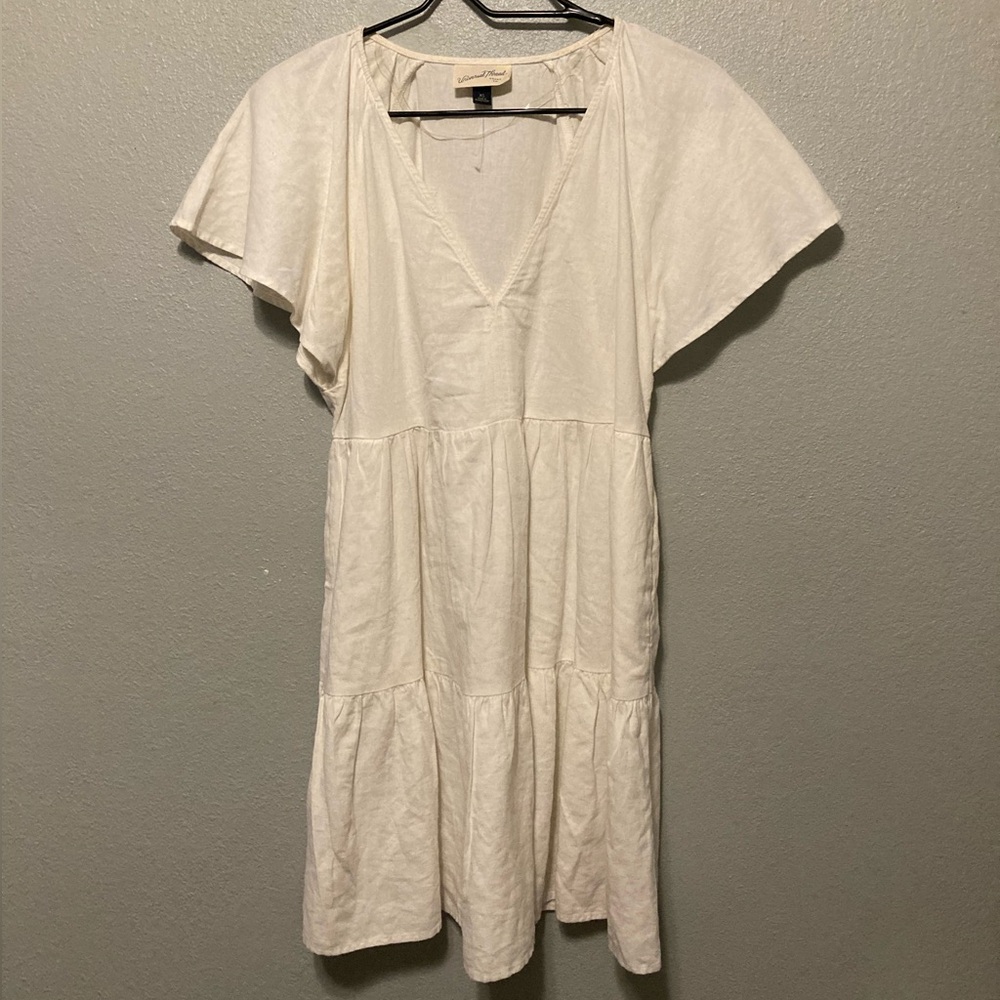 Universal thread linen mini dress
